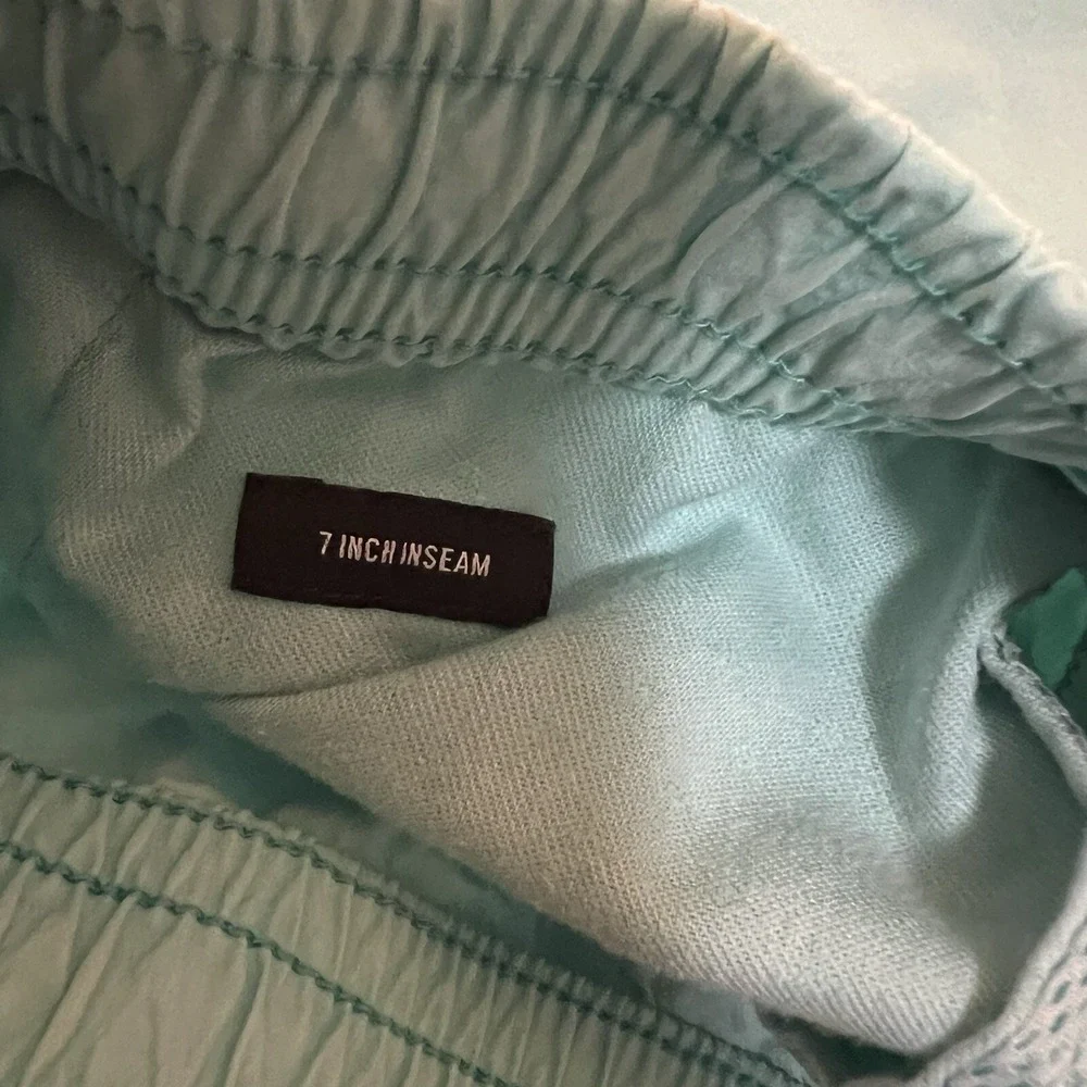 Bonobos Men's Swim Trunks Size S Blue green Pull On Unlined Stretch 7